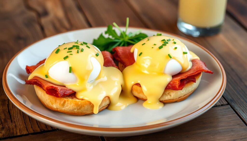 2. Eggs Benedict with Hollandaise Sauce