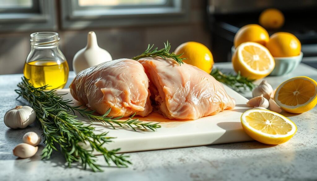 Baking Chicken Breasts Preparation