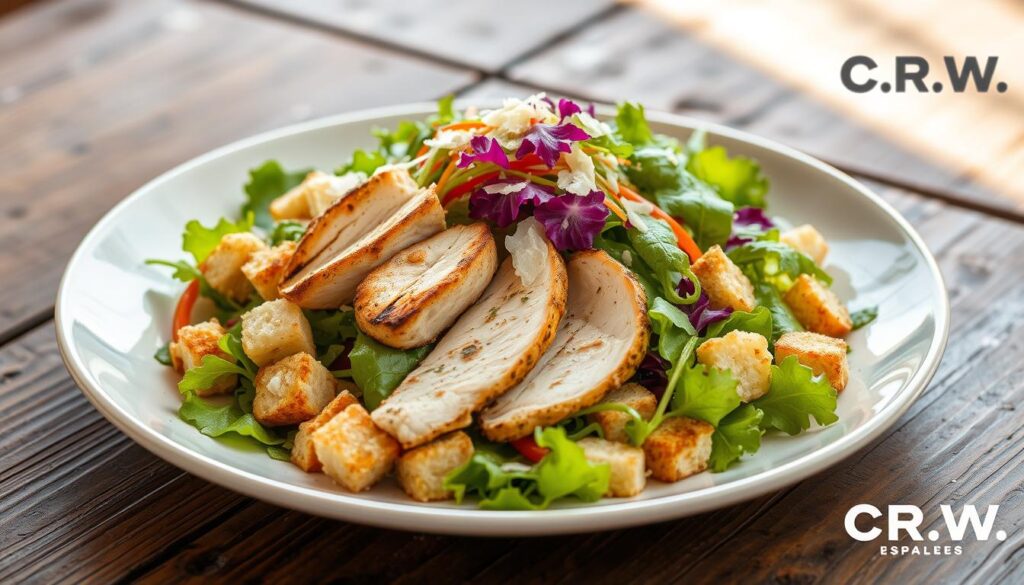 Caesar Salad with Grilled Chicken