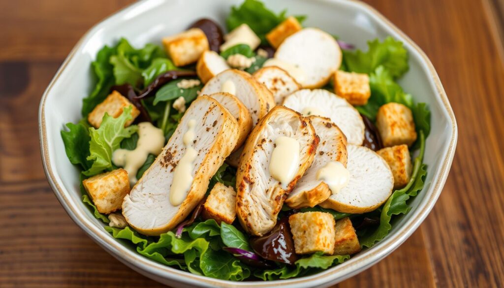 Caesar Salad with Grilled Chicken