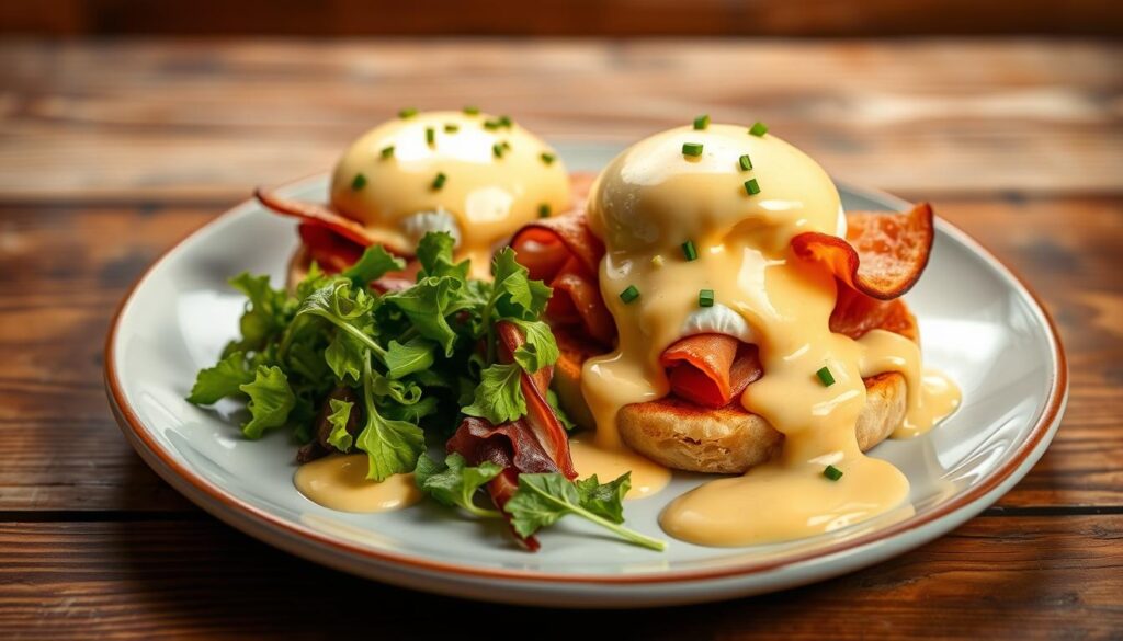 Eggs Benedict with Hollandaise Sauce