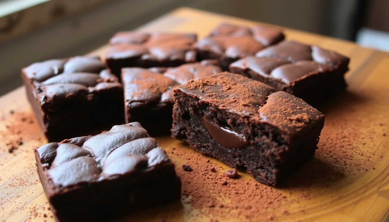 Rich Chocolate Brownies with a Soft and Velvety Interior