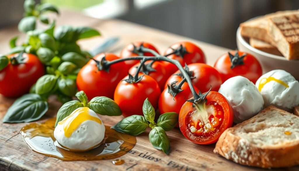 Tomatoes and Mozzarella in Italian Cuisine